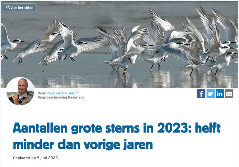 Artikel Vogelbescherming 2023